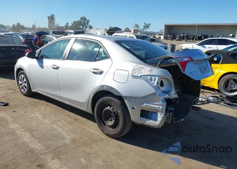 2016 Toyota Corolla L из США, поврежденный, VIN 5YFBURHE7GP488199